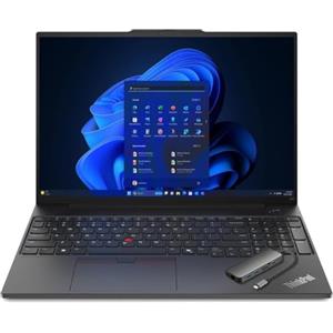 Lenovo ThinkPad E16 Gen 2 Business Laptop Computer, AMD 8-Core Ryzen 7 7735HS (Beat i7-1355U), 32GB DDR5 RAM, 1TB PCIe SSD, 16 FHD+, WiFi 6, retroilluminato KB, lettore di impronte digitali, Windows