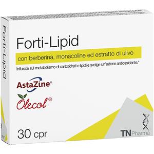 Tsunami Pharma Forti-Lipid - Integratore Alimentare per il Controllo del Colesterolo con Berberina e Monacoline