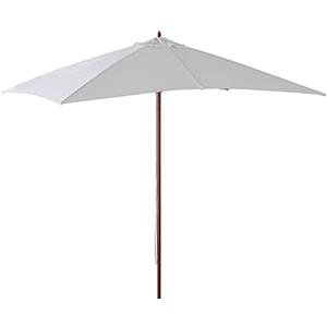 VERDELOOK | Ombrellone in Legno da Giardino con telo rettangolare quadrato o ottagonale