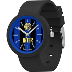 Seven Orologio Inter da polso, Nero Azzurro, Analogico al quarzo, Bambini e Ragazzi, Orologio Sport e Calcio