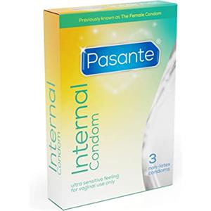 Pasante, preservativi femminili, confezione da 3 unità