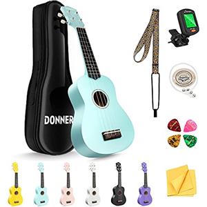 Donner DMU-01 Macaron Series Ukulele Green