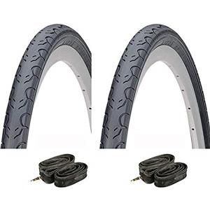 KENDA 2 x Copertoni 26 x 1.50 Slick Bici Mountain Bike + 2 x Camera d'Aria Omaggio