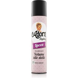 Adorn Volume Alle Stelle Lacca per capelli, 250 ml | Per tutti i tipi di capelli, Effetto volumizzante, Formula antiumidità, Styling a lunga tenuta, Look vintage, Texture morbida