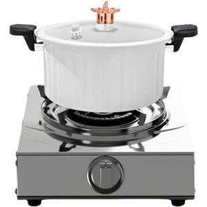 Generico Pentole Antiaderenti con Coperchi - Pentola da Cucina Antiaderente e Padelle | Pentola a Pressione, Casseruola, Cucina per Piano Elettrico: Friggere, Cucinare Pasta, Riso, Zuppa in Casa