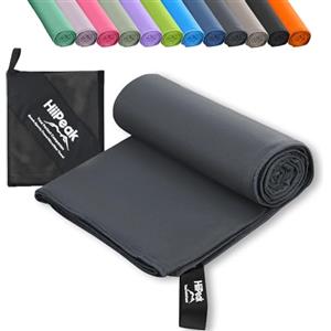 HiiPeak Asciugamano Microfibra - Salvietta Leggera e Assorbente, Ideale Come Gym Towel e Telo Palestra, Perfetto per Viaggio