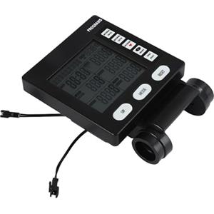 FewNvWa Contatore per Vogatore Computer Dispositivo Calorie Accessori Monitoraggio velocità Materiale PP Indicatore Allenamento Adatto per