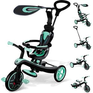 GLOBBER - Triciclo 4 in 1 - Verde menta