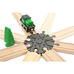 Locorico - Intersezione per treno in legno (8 vie)