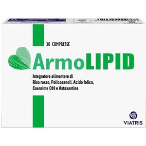 MEDA PHARMA SpA ArmoLIPID - Integratore Alimentare per il Controllo del Colesterolo - 30 Compresse