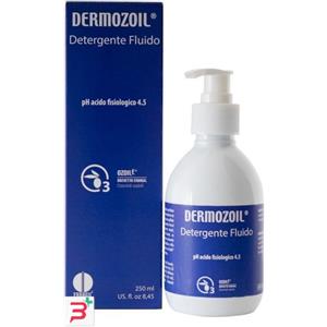 ERBAGIL Dermozoil Detergente Fluido 250 ml - Delicato per pelle sensibile con pH 4,5