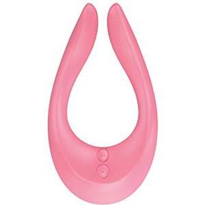 Satisfyer Partner Multifun 2, vibratore per donne, uomini e coppie, vibratore con 100 combinazioni di vibrazioni, tecnologia a batteria, impermeabile…
