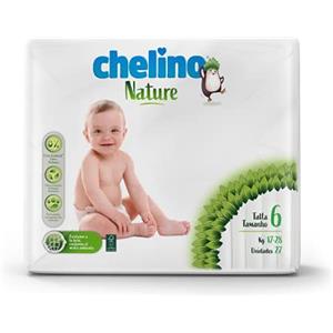 Chelino Nature Pannolino per bambini taglia 6 (17-28 kg), 162 pannolini
