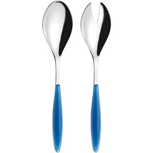 Guzzini -POSATE INSALATA 'FEELING'Blu Mediterraneo