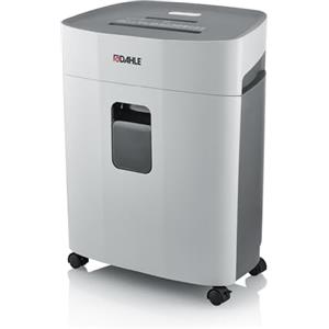 Dahle PaperSAFE PS 240 - Distruggidocumenti (10 fogli, livello di sicurezza P4, taglio a particelle, olio e manutenzione, 25 litri, colore: Grigio