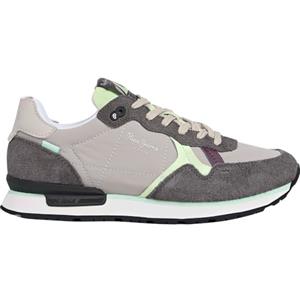 Pepe Jeans Brit Air W Sneak Donna, Grigio Fumo Grigio, 3 UK