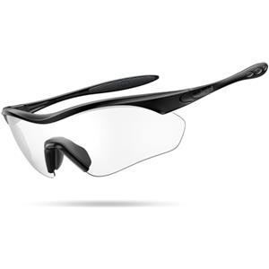 Lamicall Occhiali da Sole Ciclismo - [25g Ultraleggeri] TAC Lente de una Pieza, UV400 Protezione, TR90-Montatura, Nasello & Aste degli Occhiali Regolabile, Occhiali Sportivi per Uomo/Donna