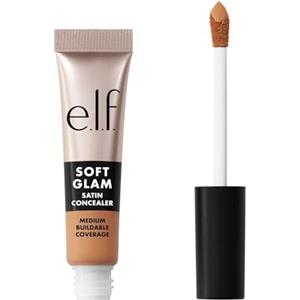 e.l.f. Soft Glam Satin Concealer, correttore a copertura media per imperfezioni e occhiaie, non si deposita nelle pieghe, a lunga tenuta, prodotto vegano e non testato sugli animali, 34 Medium Cool