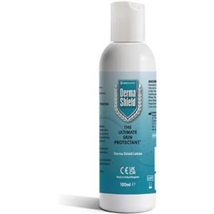 Derma Shield Barrier Cream 100 ml Lozione, Protezione per mani, corpo e viso, Protezione e sollievo per dermatiti da contatto e pelle secca