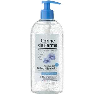 Corine de Farme - Gelatina Micellare 3 in 1 struccante viso, occhi e labbra - Idrata e lenisce - 95% ingredienti di origine naturale - 400 ml