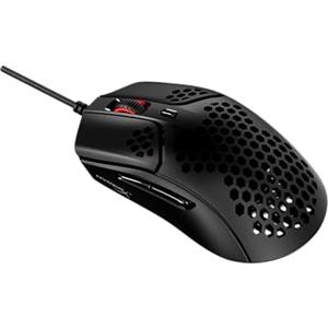 HyperX Pulsefire Haste, Mouse Gaming Cablato, Illuminazione RGB, 6 Tasti Programmabili, 16000 DPI, Resistenza fino a 60 Milioni di Clic, Cavo HyperFlex, Compatibile con Diverse Piattaforme, Nero