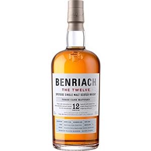 Benriach The Twelve 70cl - Single Malt Scotch Whisky Scozzese, Maturato 12 Anni, Astucciato, 43% Vol.