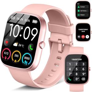 Soudorv Smartwatch Donna Uomo, 1.91"HD Orologio Fitness con Effettua/Risposta Chiamate, Smart Watch con Sonno/Contapassi/Cardiofrequenzimetro, 110+ Sportive Impermeabile IP68 Activity Tracker per iOS Android
