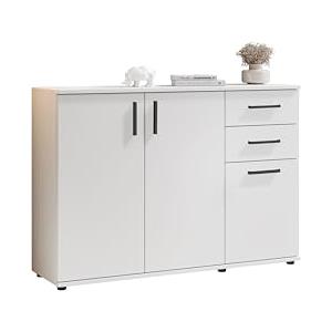 AVANTI TRENDSTORE Bea - Cassettiera/comó in Legno Laminato nella misura 120x84x35 cm, disponibile in diversi colori. Perfetto per soggiorni, ingressi o camere da letto
