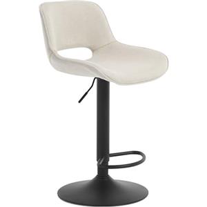 WOLTU Sgabello da Cucina, Sedia da Bar in Lino, Beige
