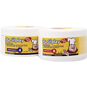 Prochima, Sillplay 184/30 A+B, Gomma Siliconica Bicomponente da Cucina, Prodotto Ideato per Stampi Antiaderenti per Derivanti dallo Zucchero, 100% Made in Italy, 500 gr
