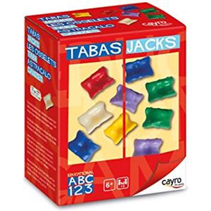 Cayro - Tabas Game - Gioco Da Tavolo Per Bambini E Adulti - Gioco Educativo Per 6 Anni - Classico Gioco Per Lo Sviluppo Delle Capacità Motorie - Ideale Da Regalare