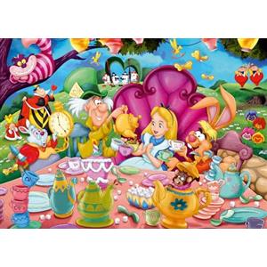 Ravensburger Puzzle 1000 Pezzi, Disney Alice nel Paese delle Meraviglie - Puzzle Adulti +14 anni, 70 x 50 cm, Puzzle per Adulti Disney, Collezione 1000 Pezzi, Idee Regalo