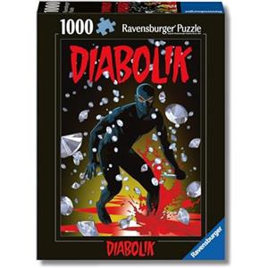Ravensburger - Puzzle 1000 Pezzi Diabolik B | Puzzle Adulti E Bambini Con Una Misura Di 70x50 Cm | Regalo Per Adulti E Bambini Da 14 Anni E Più | Puzzles Ravensburger