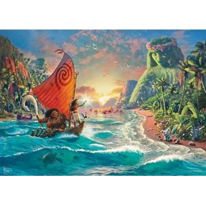 Schmidt 58030 Thomas Kinkade, Disney, Vaiana, Moana, Puzzle da 1000 Pezzi