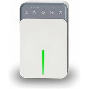 Tsebugap Portatile Deumidificatore Casa Muffa, 1200ml Piccolo Deumidificatore Armadio Bagno Interno Letto, Dehumidifier Deumidificatore Silenzioso Deumidificatori Professionale Elettrico Smart Mini Auto Ambie