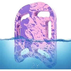 Generic Attrezzatura per allenamento di nuoto, salvagente con impugnatura multiforo, boa per allenamento in acqua, tavola da nuoto con più fori, unisex, con manici, per bambini, adulti, principianti