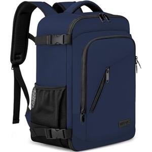 WENIG Bagaglio a Mano 40x20x25 per Ryanair Zaino da Viaggio Aereo Piccolo Borsa da Cabina per Voli Zaino Donna Uomo 14 Pollici Zaino Porta PC con Caricatore USB per Scuola Trekking Lavoro Blu
