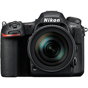 Nikon D500 + Nikkor AF-S DX 16-80mm VR, Fotocamera Reflex Digitale DX, 21.51 Megapixel, LCD Touchscreen Inclinabile, AF 153 punti, Video 4K/UHD, Nero