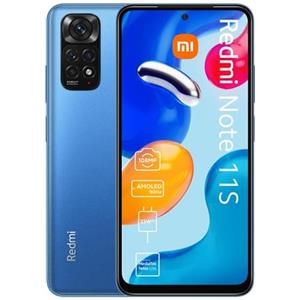 XIAOMI - Redmi Note 11S 128 GB 6 GB Dual Sim Display 6.43' Full HD+ Slot Micro SD Fotocamera 108 Mpx Android Blu - SPEDIZIONE GRATUITA