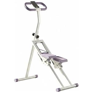 Gralara Stepper Pieghevole Compatto Stepper Silenzioso Basso Impatto Vertical Climber per Palestra Domestica, Viola