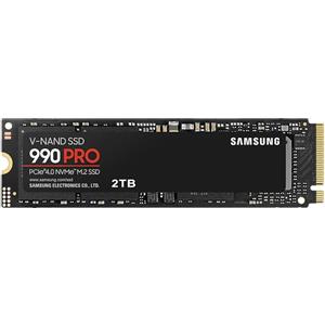 Samsung 990 PRO MZ-V9P2T0BW - SSD - crittografato - 2 TB - interno - M.2 2280 - PCIe 4.0 x4 (NVMe) - MZ-V9P2T0BW