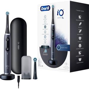 Oral-B Braun iO Series 9N Adulto Spazzolino a vibrazione Nero, Spazzolino da denti elettrico - 408666