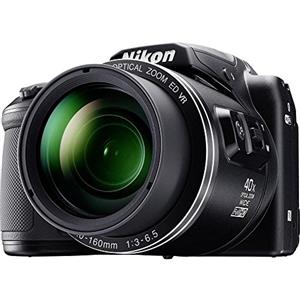 Nikon Coolpix B500 Fotocamera Digitale Compatta, 16 Megapixel, Zoom 40X, VR, LCD Inclinabile 3, FULL HD, Bluetooth, Wi-Fi, Nero (Ricondizionato)