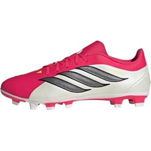 adidas Unisex Club Firm Ground/Multi Ground Football Boots, Lucid Red/Core Black/Ftwr White, 44 2/3 EU