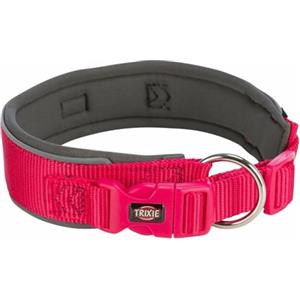 Trixie Collare per Cani Trixie Premium Grafite Fucsia L 46-55 cm