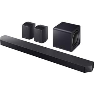 Samsung Q-Serie Soundbar HW-Q990H/XC 11.1.4 Canali, Full Surround Subwoofer, Rear Speaker, Wireless Dolby Atmos, DTS XSpaceFit Sound Pro, Q-Symphony, Connessione TV Wireless, 2026