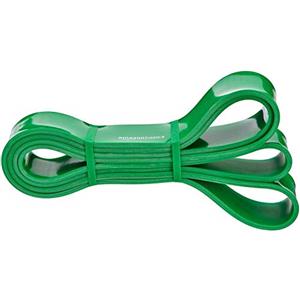 Amazon Basics Fascia elastica di resistenza e per trazioni alla sbarra, 22.6 - 56.6 kg, Verde
