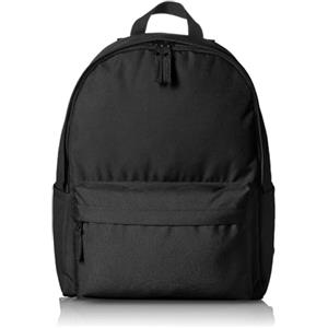 Amazon Basics - Zaino Classico/Casual/Scolastico, Nero, Confezione da 1