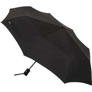 Amazon Basics Ottagonale Ombrello automatico da viaggio, colore: nero, 28 cm x 98 cm