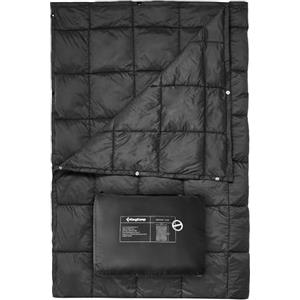 KingCamp Coperta da campeggio leggera per esterni, 200,7 x 144,8 cm, coperta da viaggio multifunzionale calda, coperta per dormire ultraleggera con bottone a pressione, trapunta per picnic, spiaggia,